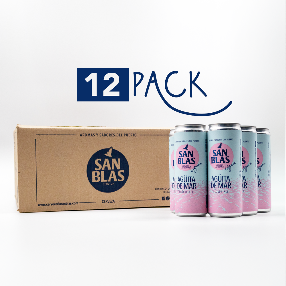 12 PACK AGÜITA DE MAR