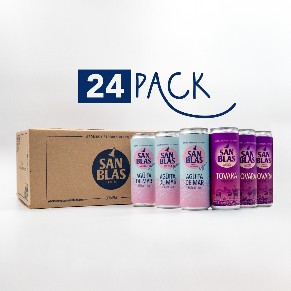 24 PACK AGÜITA DE MAR | NEGRA TOVARA